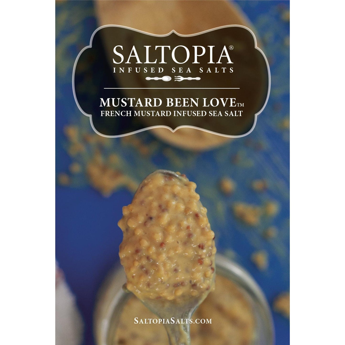 French Mustard Salt: MUSTARD BEEN LOVE