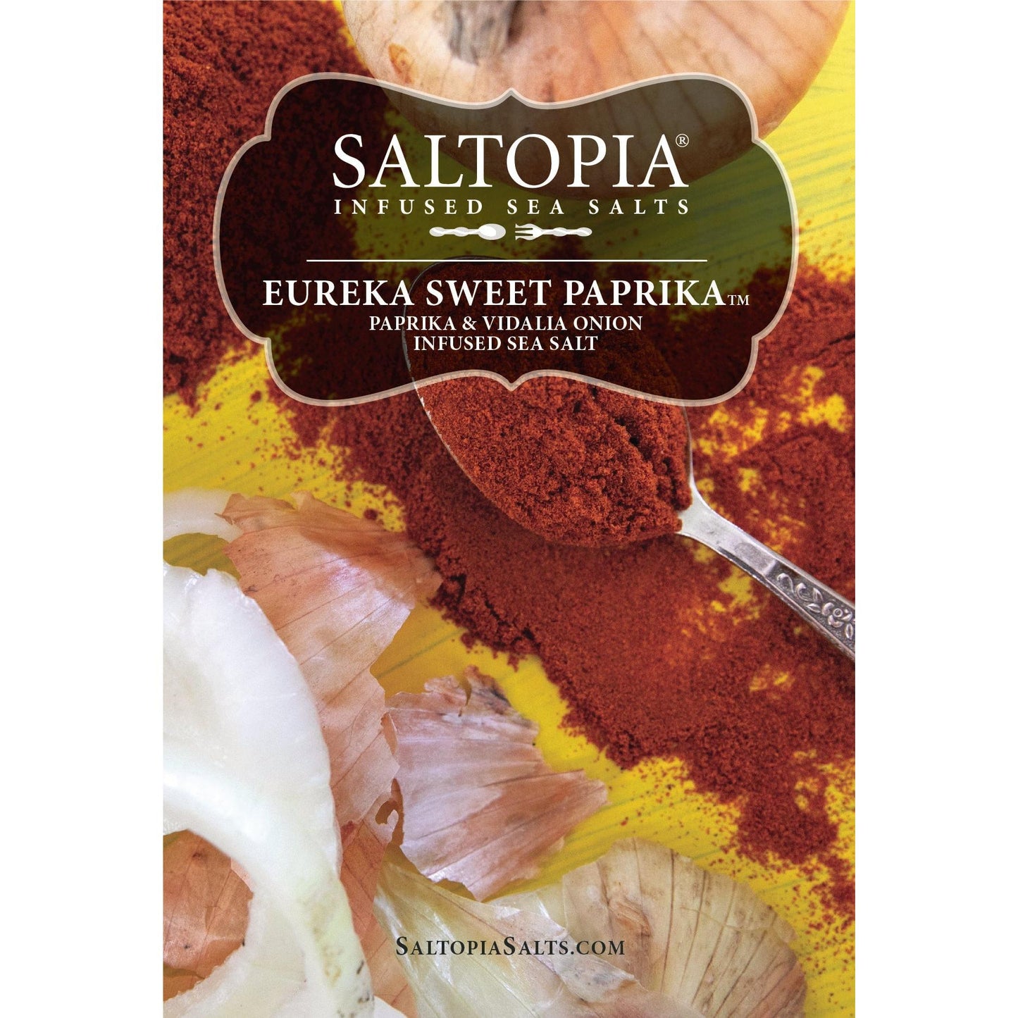 Paprika & Onion Salt: EUREKA SWEET PAPRIKA