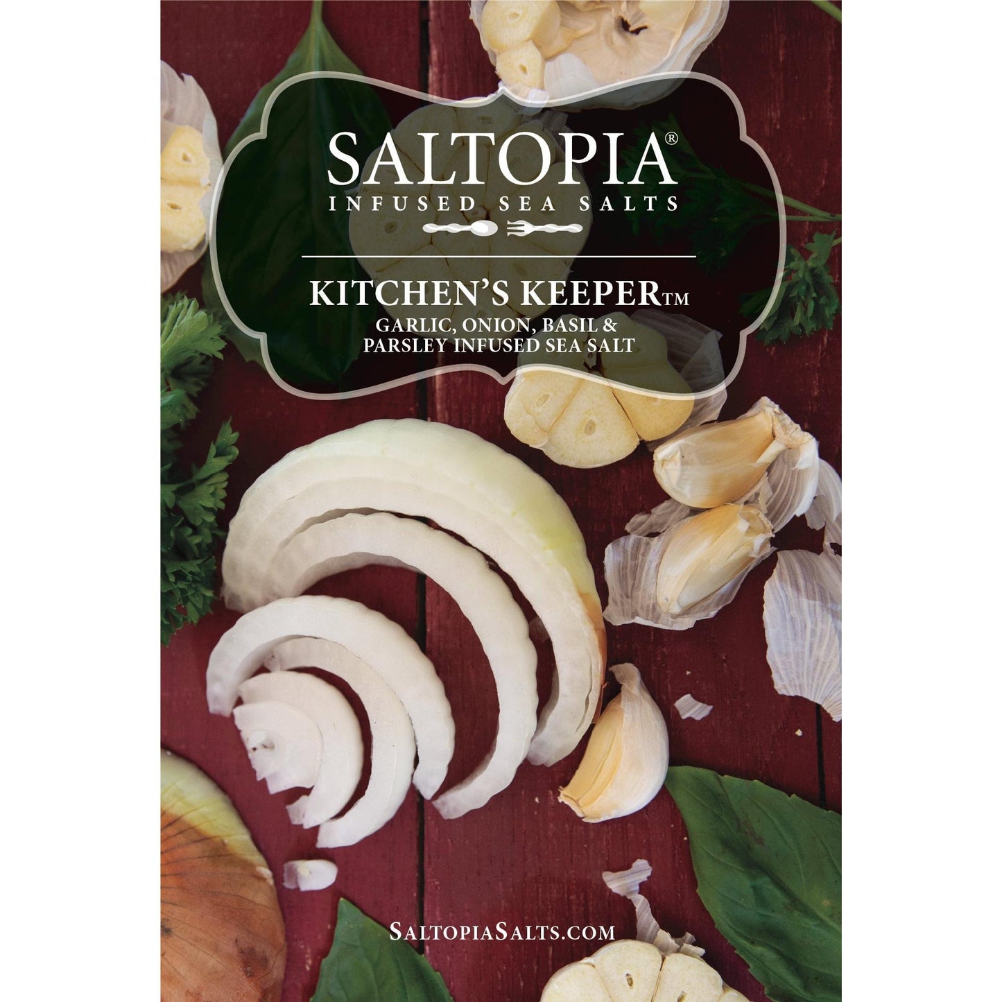 Italian Herbs & Garlic Salt: KITCHEN'S KEEPER