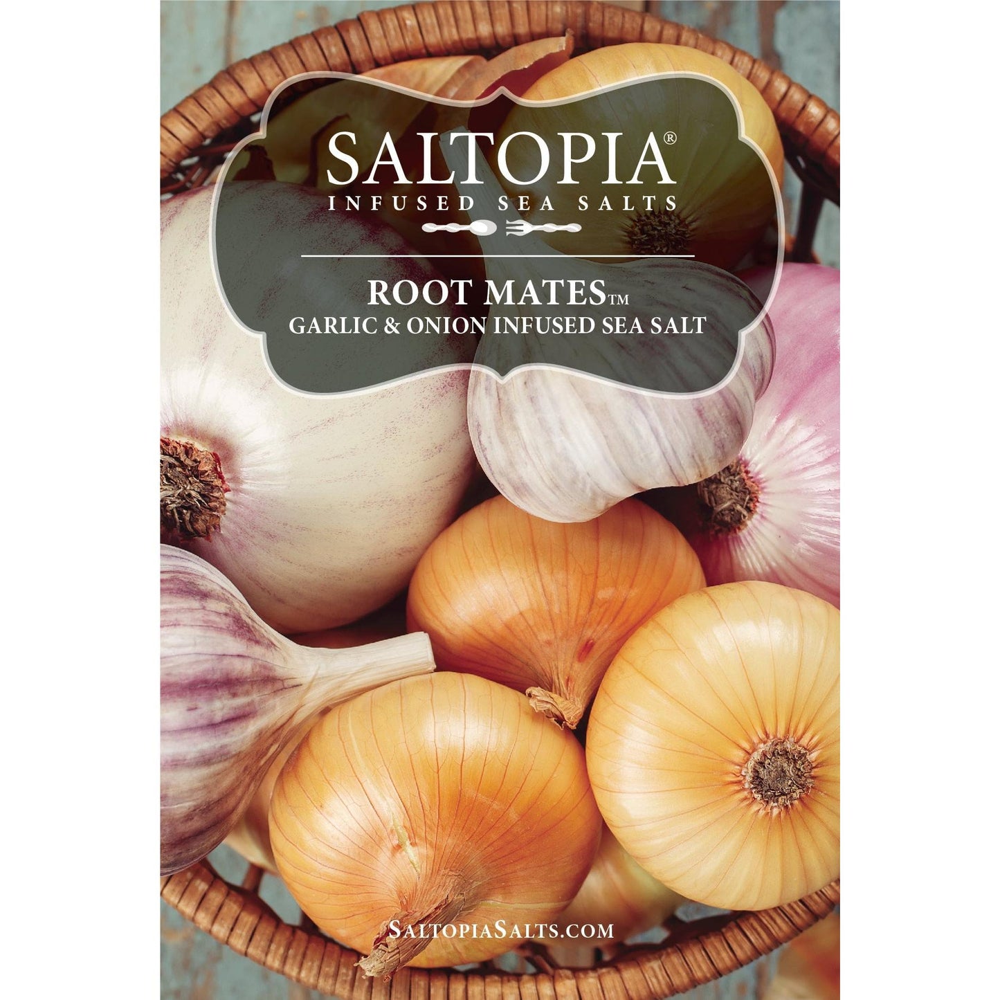 Garlic & Onion Salt: ROOT MATES