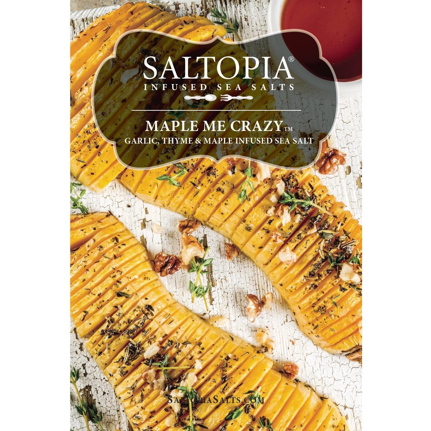 Maple Garlic & Thyme Salt: MAPLE ME CRAZY