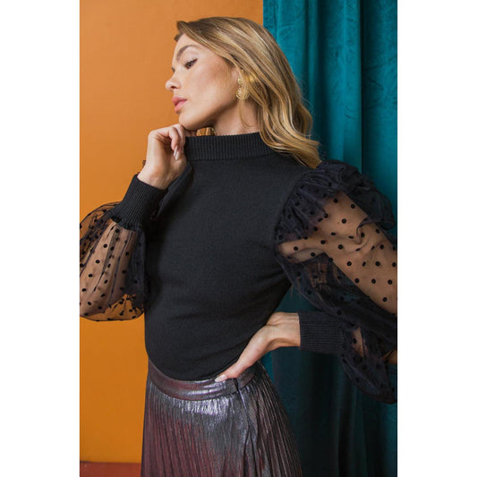 SENDING LOVE LETTERS SWEATER TOP