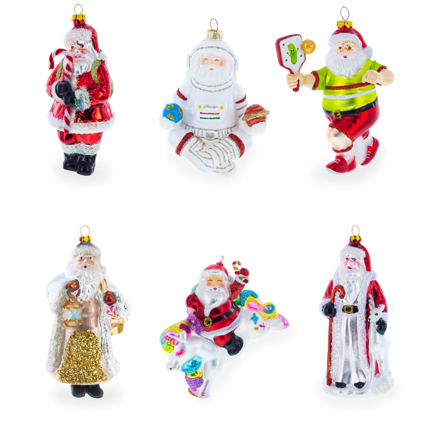 Regal Swan Floatie Queen Glass Christmas Ornament