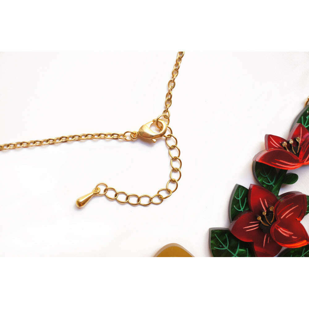 Saxophone Necklace by Laliblue