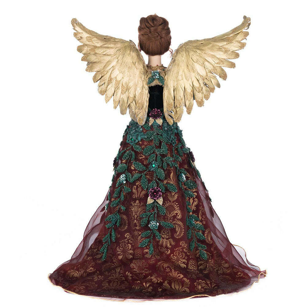 Scarlett the Angel Tree Topper by Katherine's Collection