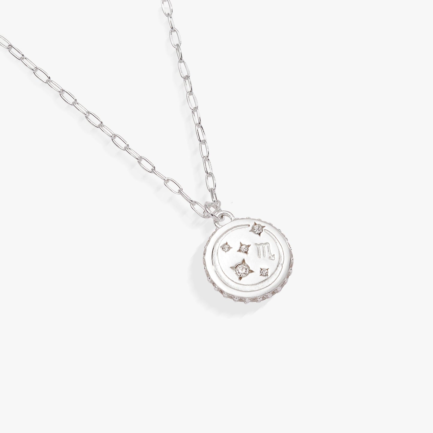 Scorpio Zodiac Precious Necklace