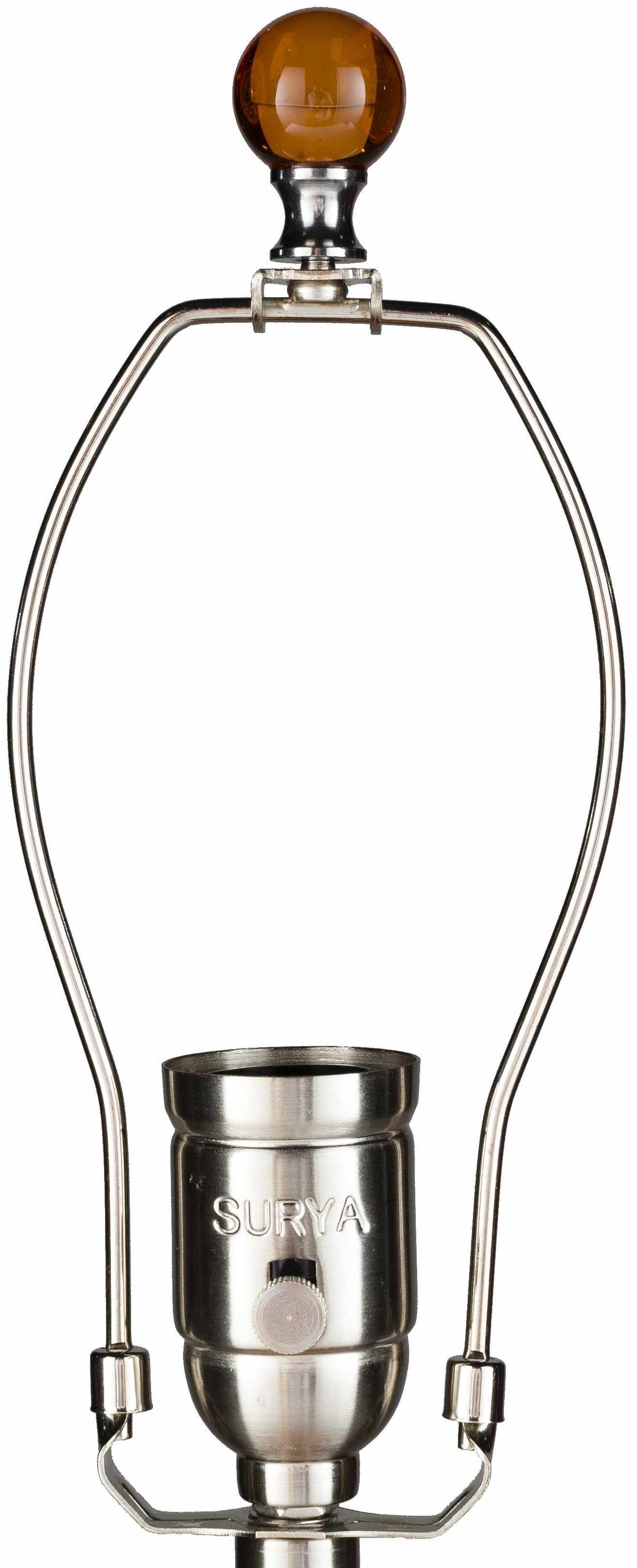 a close-up of a lamp