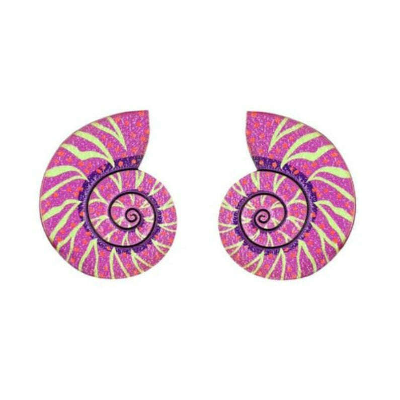 Sea Snail Earrings by Laliblue