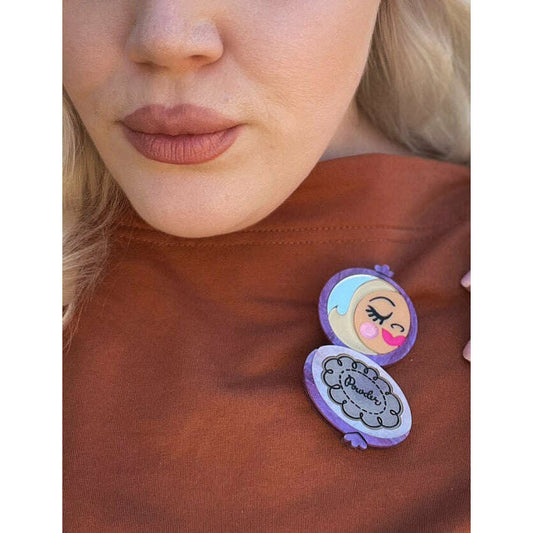 Secret Admirer Brooch LILAC by Asia Ellington x Lipstick & Chrome
