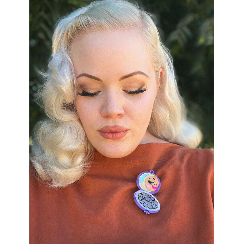 Secret Admirer Brooch LILAC by Asia Ellington x Lipstick & Chrome