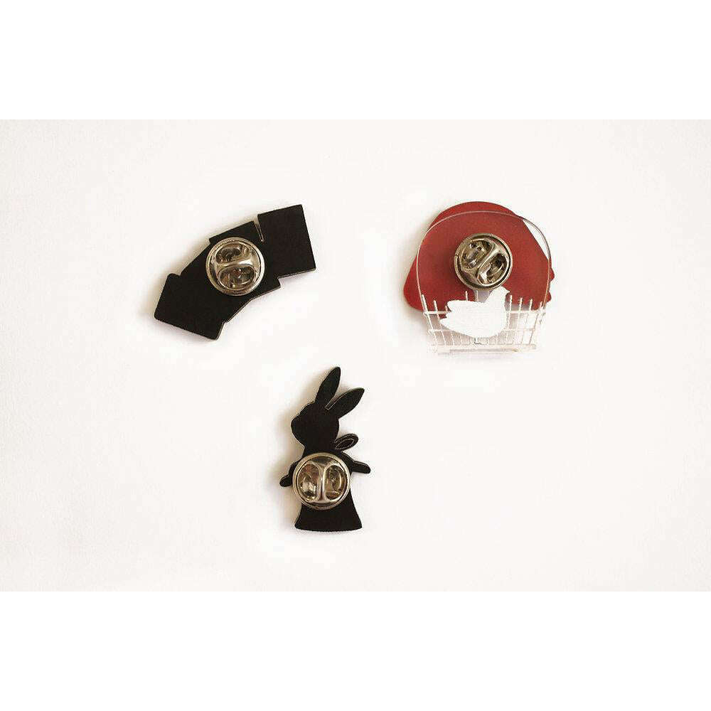Set of 3 Magic Pins by Laliblue