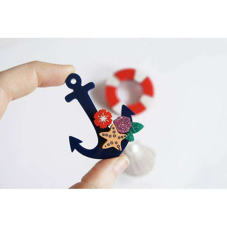 Set of 3 Nautical Brooches by Laliblue