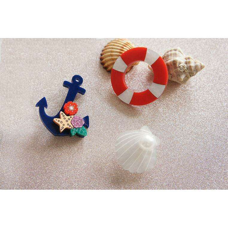 Set of 3 Nautical Brooches by Laliblue