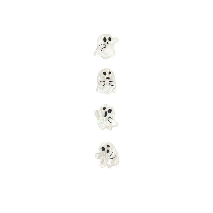 Set Of 4 Ghost Button Covers by Laliblue