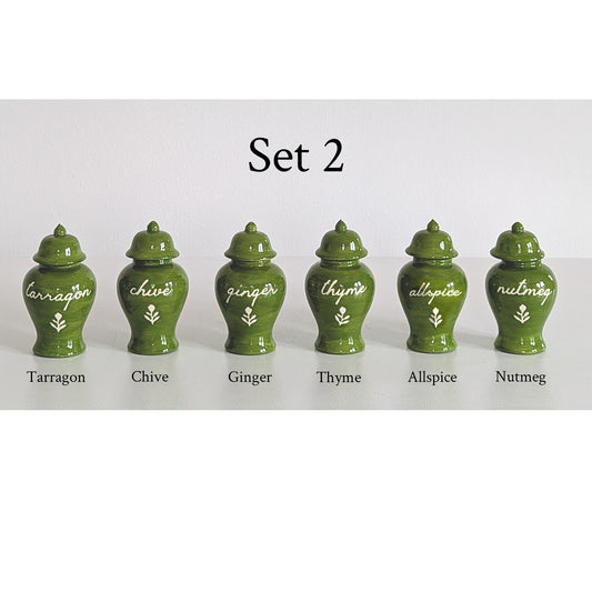 Spice Jar Set 2