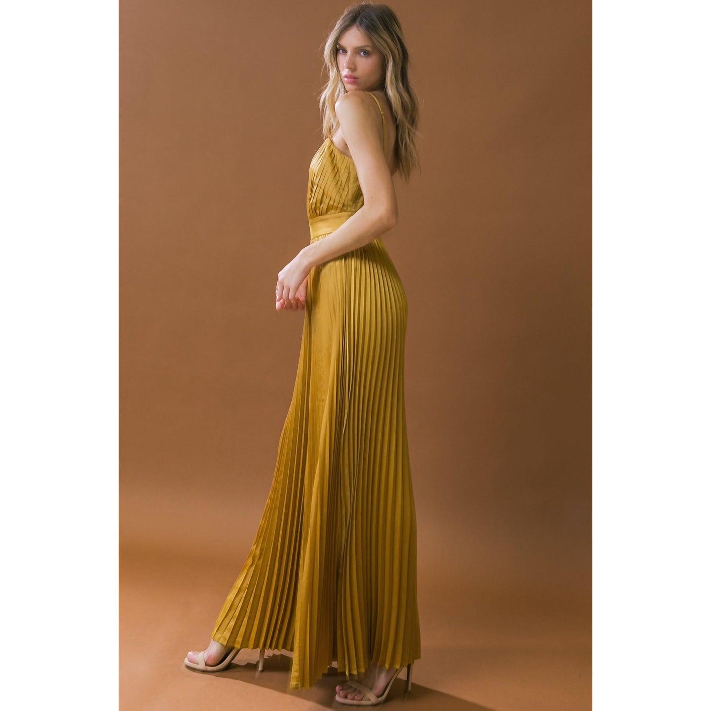 BLISSFUL LOVE WOVEN JUMPSUIT