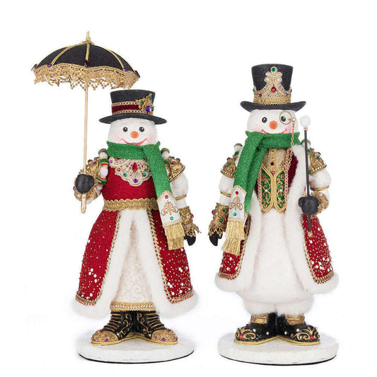 Sir Frosty Banks and Dame Icy Banks Assortment of 2 by Katherine's Collection