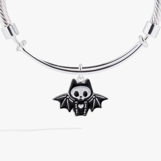 Bat Skeleton Bangle Bracelet