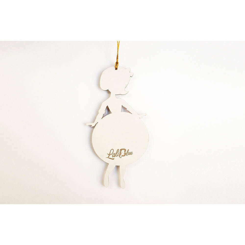 Striped Christmas Tree Ornament by Laliblue