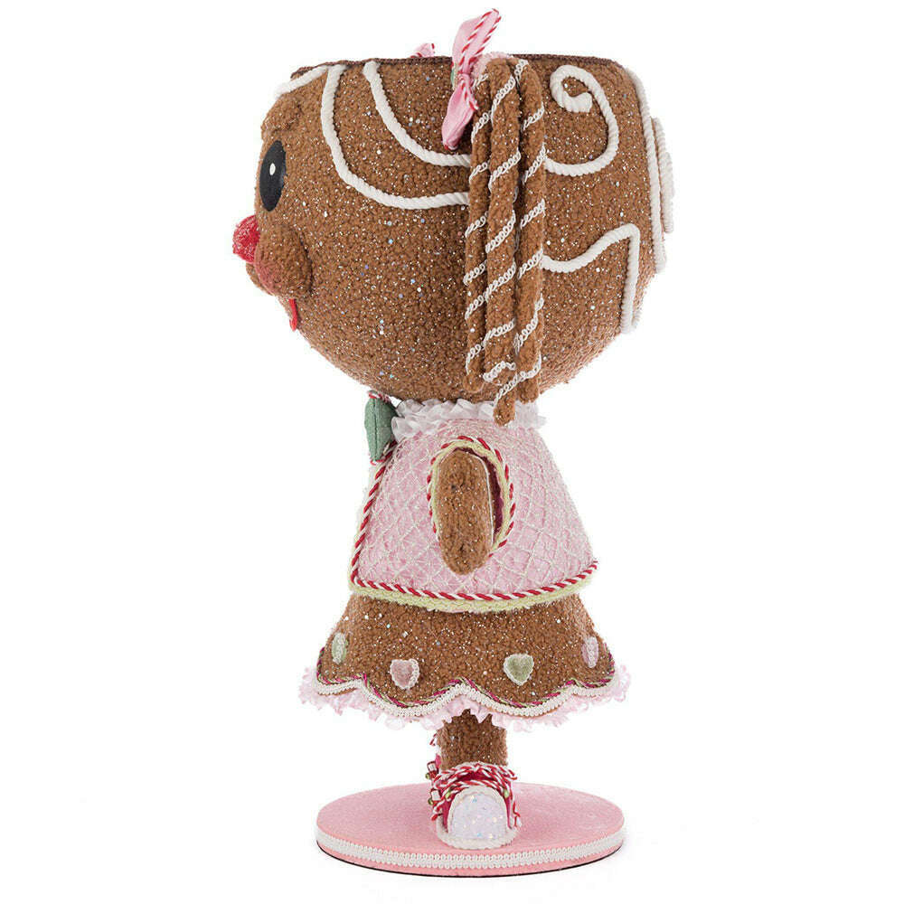 Sugar E. Sweet Gingerbread Girl Candy Container by Katherine's Collection