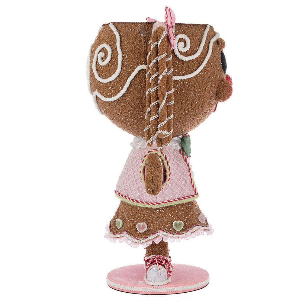 Sugar E. Sweet Gingerbread Girl Candy Container by Katherine's Collection
