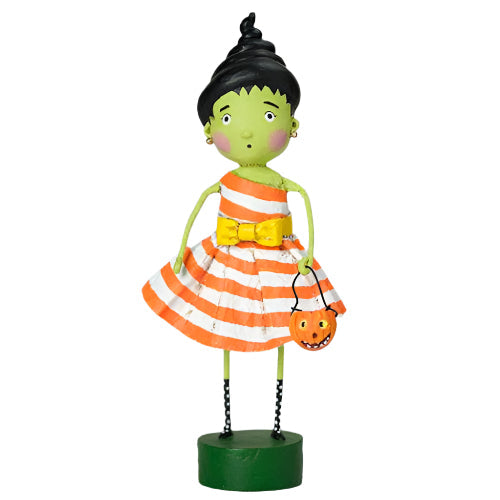 Susie Stein Halloween Figurine by Lori Mitchell — 8-Inch Poly Resin Folk Art Collectible