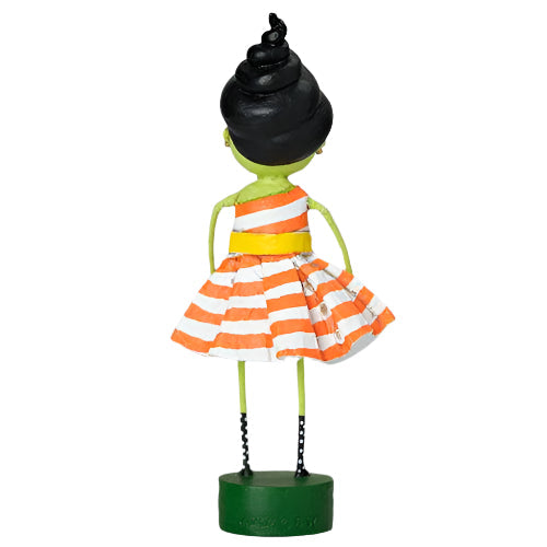 Susie Stein Halloween Figurine by Lori Mitchell — 8-Inch Poly Resin Folk Art Collectible