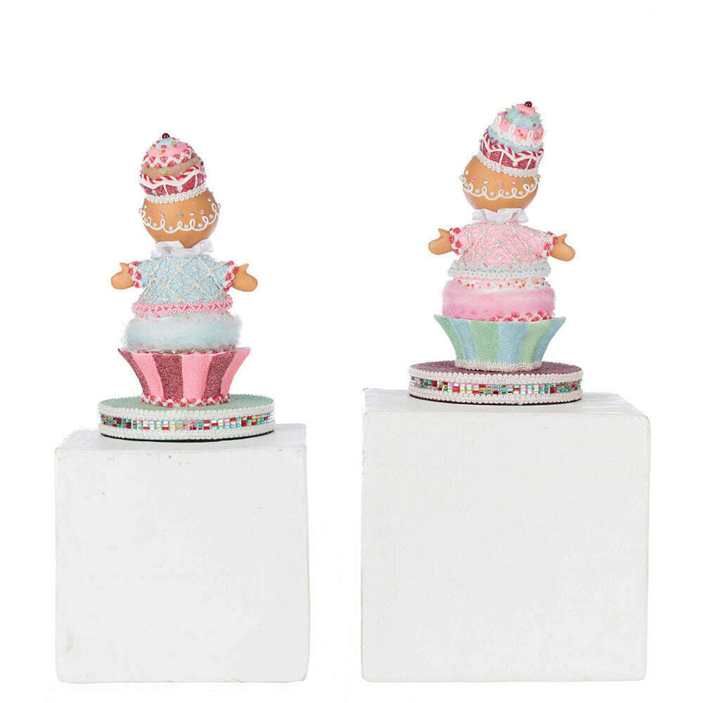 Sweet Delights Gingerbread Stocking Holder Assortment of 2 by Katherine's Collection