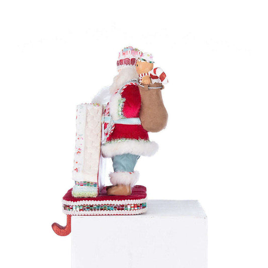 Sweet Delights Santa Stocking Holder by Katherine's Collection