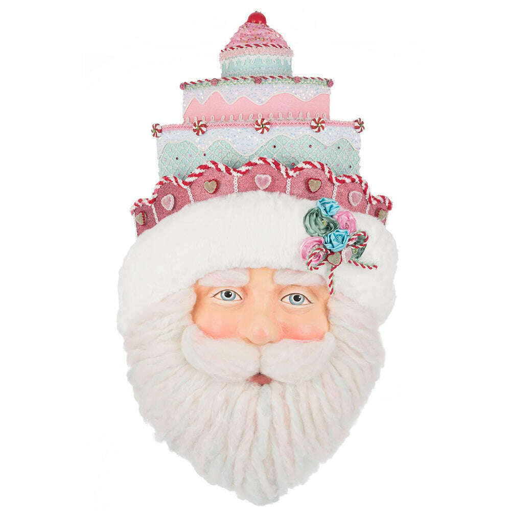 Sweet Delights Santa Wall Mask by Katherine's Collection