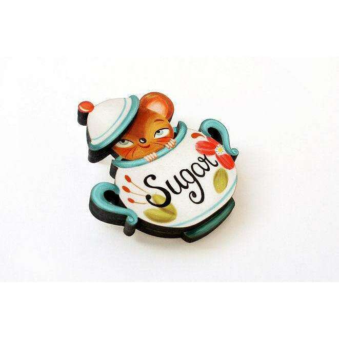 Sweet Mouse Brooch by Laliblue
