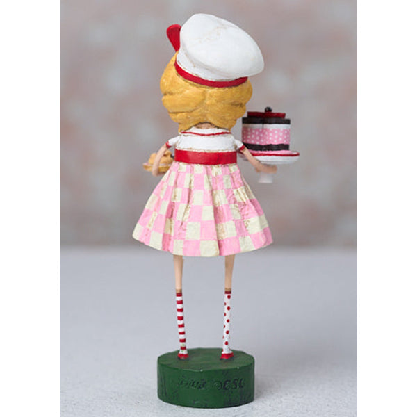 Sweet on You Valentine's Day Figurine by Lori Mitchell — Folk Art Collectible