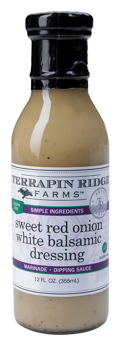 Sweet Red Onion White Balsamic Dressing