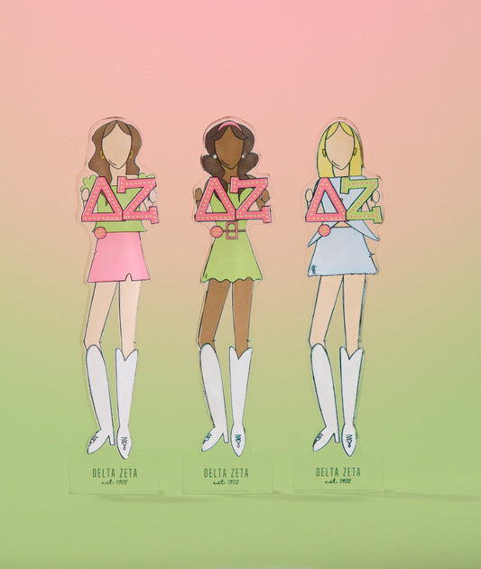 Delta Zeta Acrylic Block Shelfie