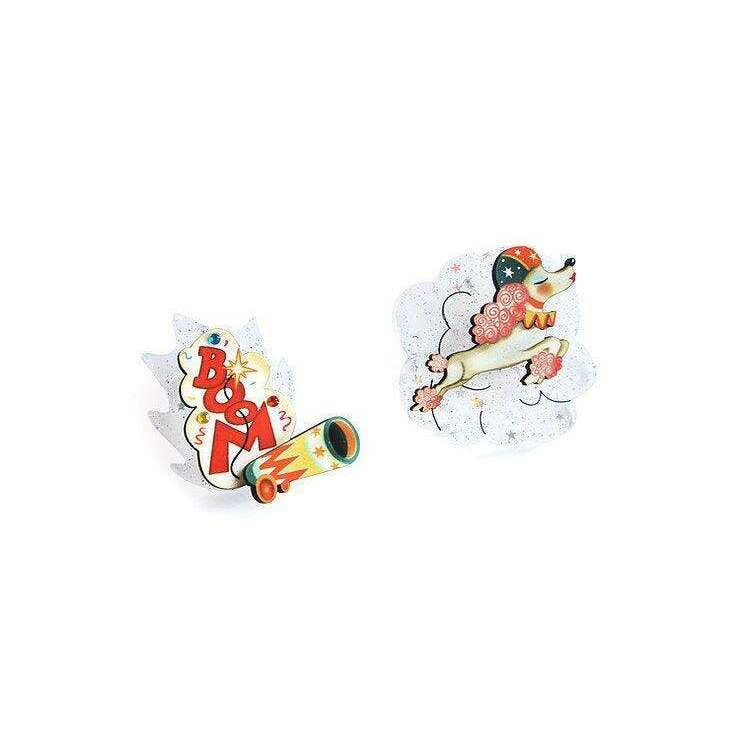 The Bullet Poodle Brooches Halloween Brooch by Laliblue