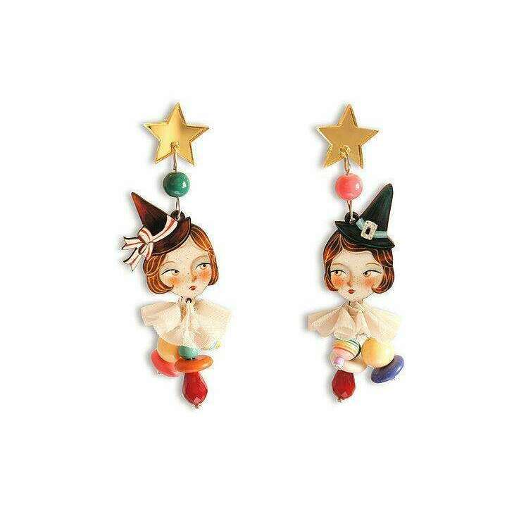 The Sisters Earrings by Laliblue