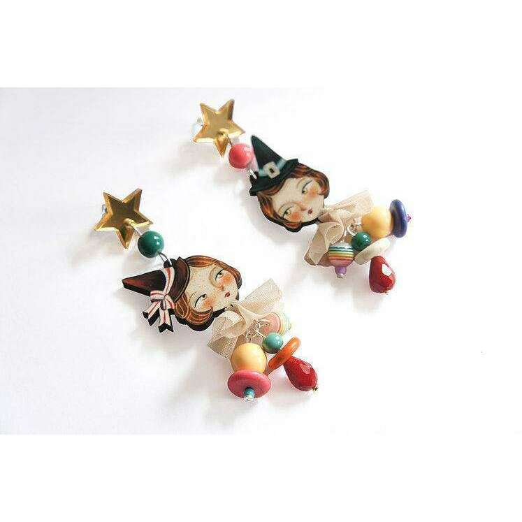 The Sisters Earrings by Laliblue