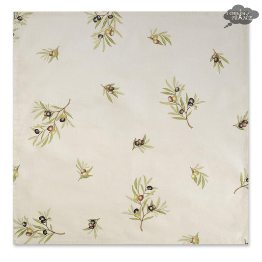 French Provencal napkin - Cotton - Clos des Oliviers cream | Label France