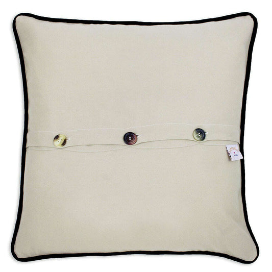 Utah Hand-Embroidered Pillow