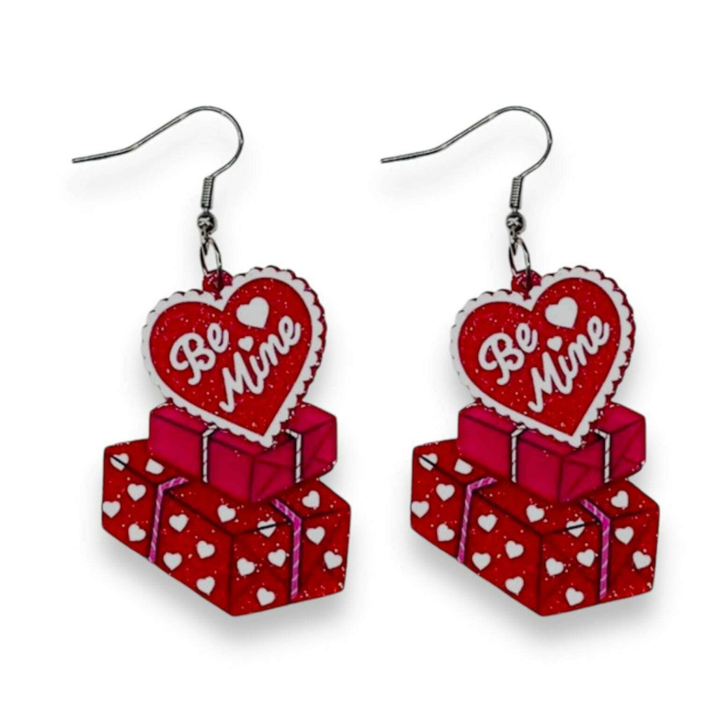 Valentine's Happy Mail Brooch & Earrings Set by 50's Vintage Dame x Lipstick & Chrome