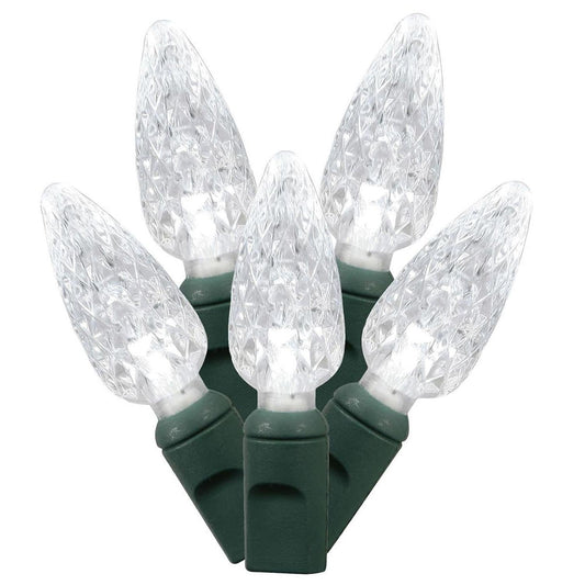 100 Pure White Christmas Lights