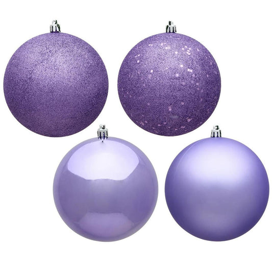 Vickerman 2.4" Lavender Assortment Ornament Balls (24 pack)