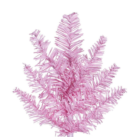Vickerman 36" Plastic Fir Unlit Artificial Christmas Tree in Pink