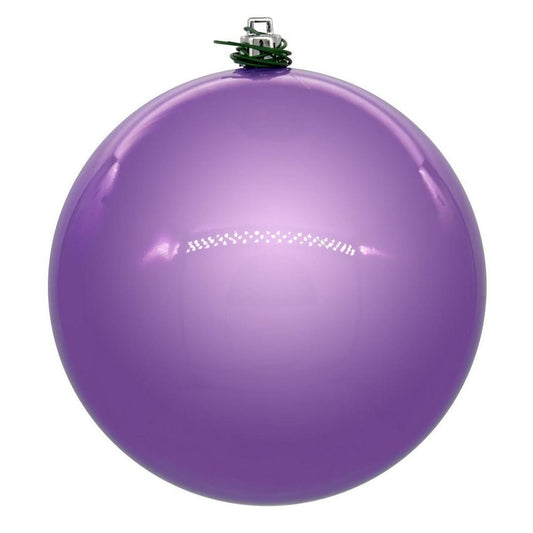 4.75in Lavender Pearl UV Drilled Ball Ornament