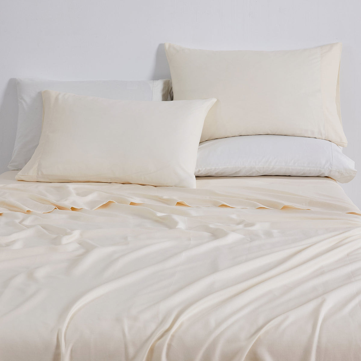 TENCEL™ Lyocell & Linen Blend Sheet Set - Magdalena Collection
