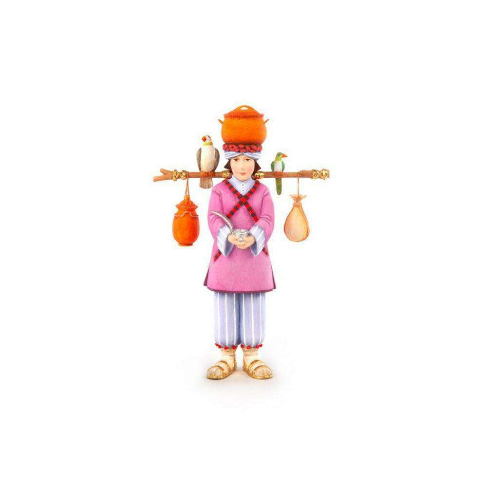 Water Carrier Nativity Figure by Patience Brewster RETIRED