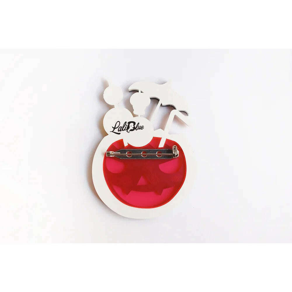 Watermelon Cocktail Brooch by Laliblue