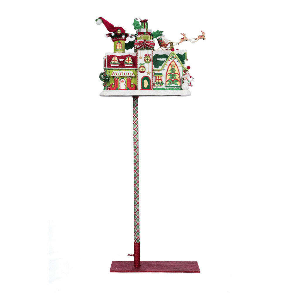 Whimsical Village Mailbox by Katherine's Collection