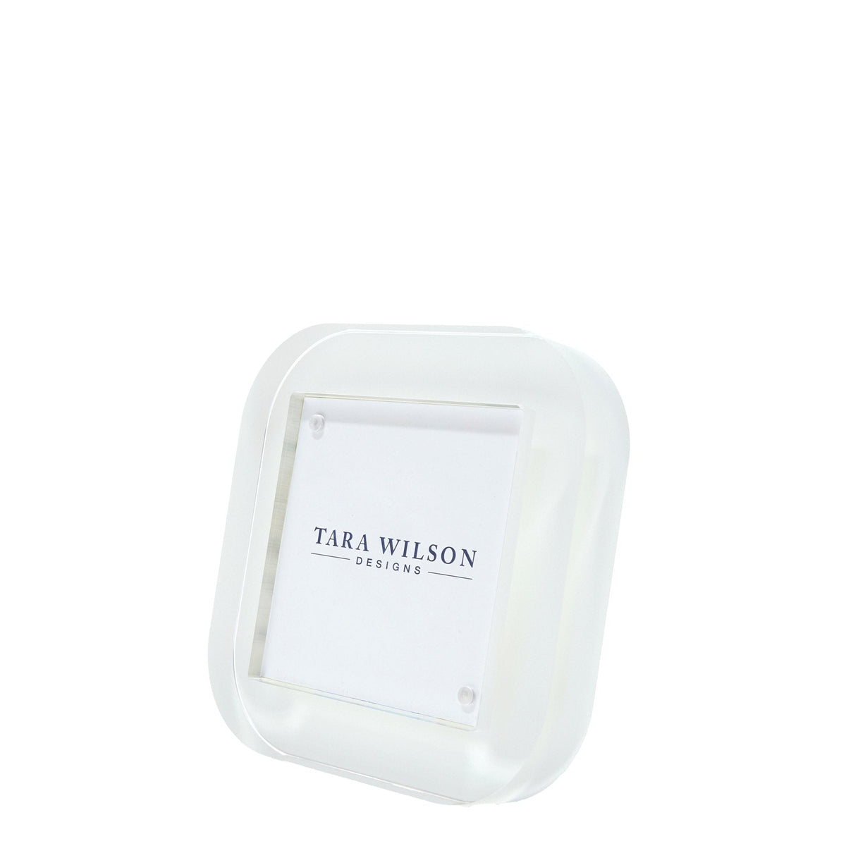 White Acrylic 4" x 4" Pop Frame