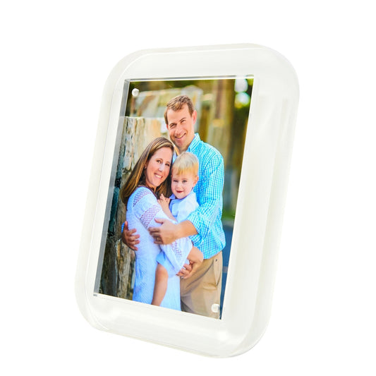 White Acrylic 5" x 7" Pop Frame